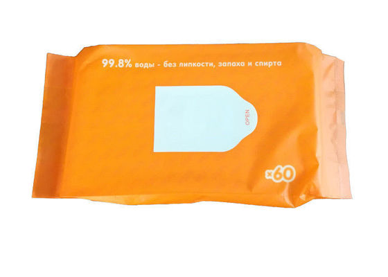 Strofinate bagnate di bagno di pulizia eliminabili, strofinate di pulizia non tessute