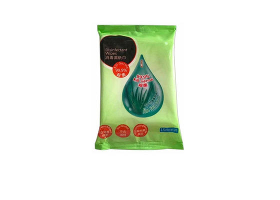Aloe individualmente avvolto Vera Extract Disinfectant Wet Wipes