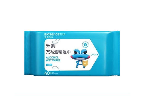 Strofinate bagnate antisettiche dell'ospedale, strofinate eliminabili della mano dell'anti virus