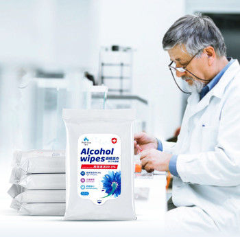 le strofinate bagnate dell'alcool di 10pcs 75% hanno basato il disinfettante di pulizia sterile della mano