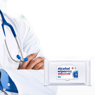 le strofinate bagnate dell'alcool di 10pcs 75% hanno basato il disinfettante di pulizia sterile della mano