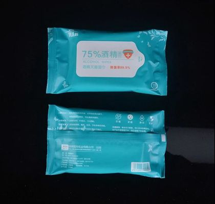 Strofinate bagnate dell'alcool antisettico disinfettante di 75% non tessute per l'adulto