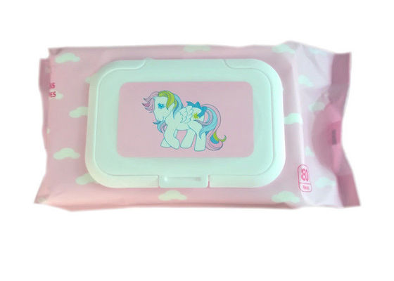 Strofinate bagnate adulte senza alcool delicate ultra molli per pelle di pulizia
