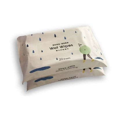 Strofinate bagnate adulte del profumo fresco di Spunlace dell'estratto dell'acqua di cocco