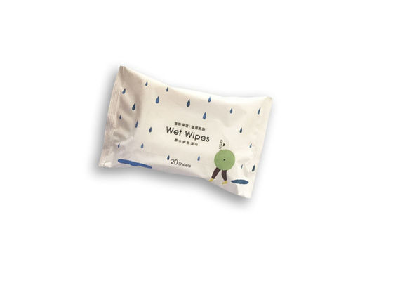 Strofinate bagnate adulte del profumo fresco di Spunlace dell'estratto dell'acqua di cocco