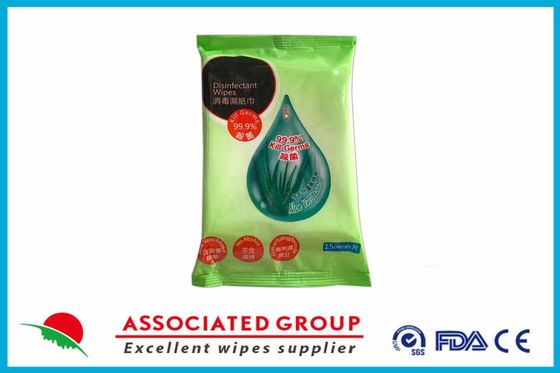 Aloe individualmente avvolto Vera Extract Disinfectant Wet Wipes