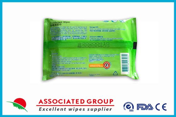 Aloe individualmente avvolto Vera Extract Disinfectant Wet Wipes