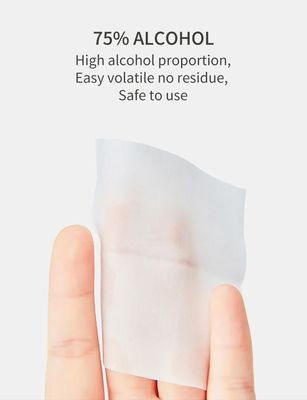 Strofinate disinfettanti antisettiche personali della mano 60gsm di sicurezza
